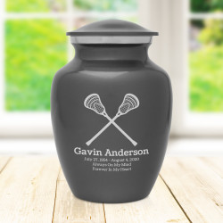 Lacrosse Sharing Urn - Gunmetal Gray