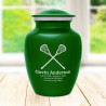 Lacrosse Sharing Urn - Shamrock Green