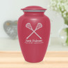 Lacrosse Cremation Urn - Rose Pink