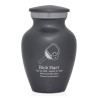 Pickleball Keepsake Urn - Gunmetal Gray