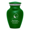 Pickleball Keepsake Urn - Shamrock Green