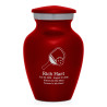 Pickleball Keepsake Urn - Ruby Red