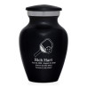 Pickleball Keepsake Urn - Jet Black