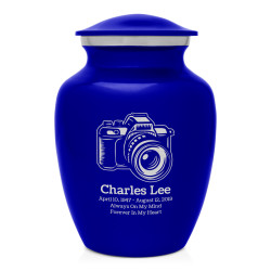Camera Sharing Urn - Midnight Blue