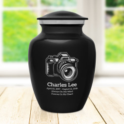 Camera Sharing Urn - Jet Black