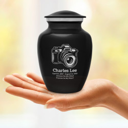 Camera Sharing Urn - Jet Black