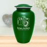 Camera Cremation Urn - Shamrock Green