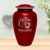 Camera Cremation Urn - Ruby Red