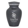Bicycle Crank Keepsake Urn - Gunmetal Gray