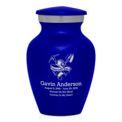 Miner Keepsake Urn - Midnight Blue