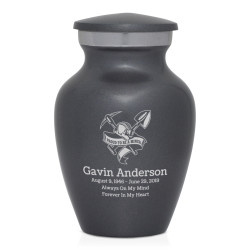 Miner Keepsake Urn - Gunmetal Gray