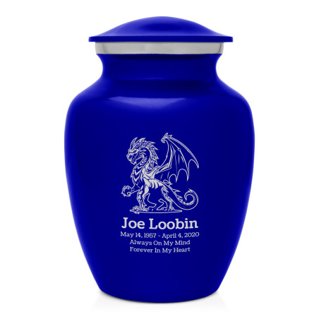 Dragon Sharing Urn - Midnight Blue