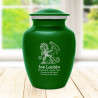 Dragon Sharing Urn - Shamrock Green