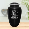Dragon Cremation Urn - Jet Black