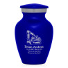Excavator Keepsake Urn - Midnight Blue