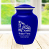 Excavator Sharing Urn - Midnight Blue