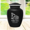 Excavator Sharing Urn - Jet Black