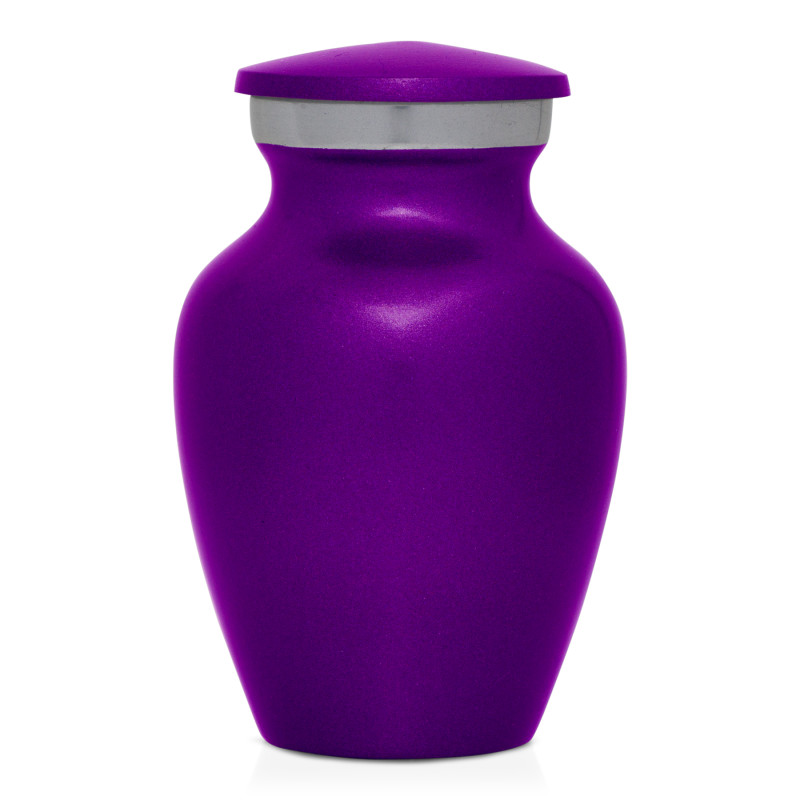 Return to Sender Keepsake Urn - Purple Luster