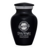 Return to Sender Keepsake Urn - Jet Black