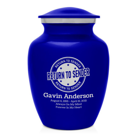 Return to Sender Sharing Urn - Midnight Blue
