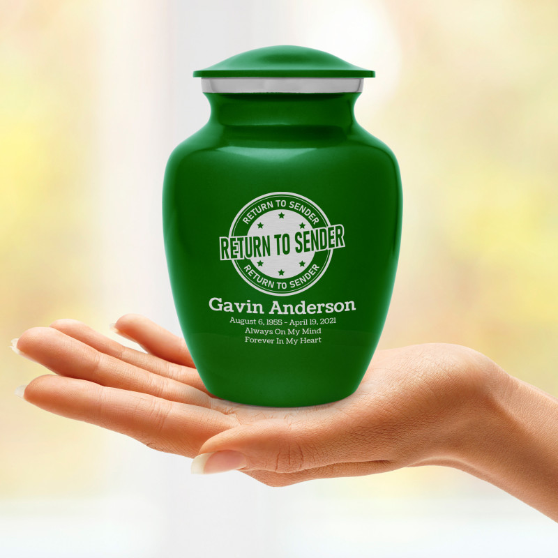 Return to Sender Sharing Urn - Shamrock Green