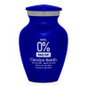 Zero Percent Body Fat Keepsake Urn - Midnight Blue