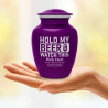 Hold My Beer Watch This Sharing Urn - Purple Luster