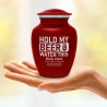 Hold My Beer Watch This Sharing Urn - Ruby Red