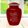 Goodbyes Are Not Forever Sharing Urn - Ruby Red