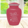 Goodbyes Are Not Forever Sharing Urn - Rose Pink