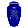 Goodbyes Are Not Forever Cremation Urn - Midnight Blue