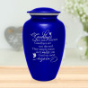 Goodbyes Are Not Forever Cremation Urn - Midnight Blue