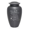 Goodbyes Are Not Forever Cremation Urn - Gunmetal Gray