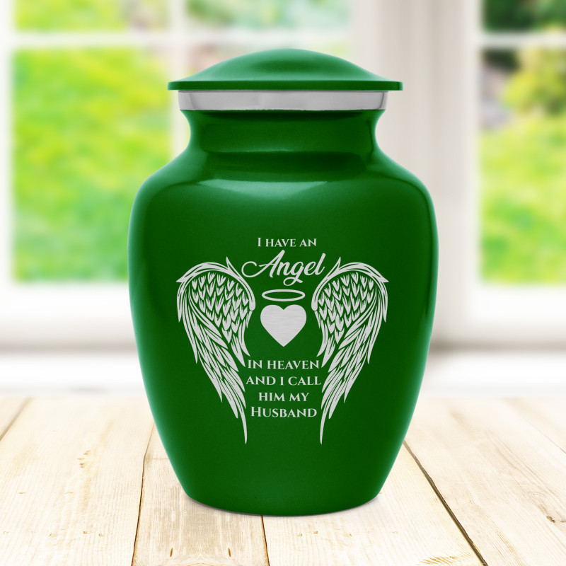 Husband Sharing Urn - Shamrock Green
