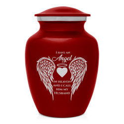 Husband Sharing Urn - Ruby Red