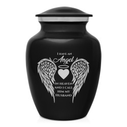 Husband Sharing Urn - Jet Black
