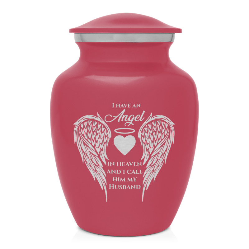 Husband Sharing Urn - Rose Pink