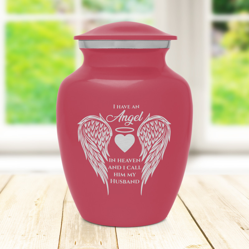 Husband Sharing Urn - Rose Pink