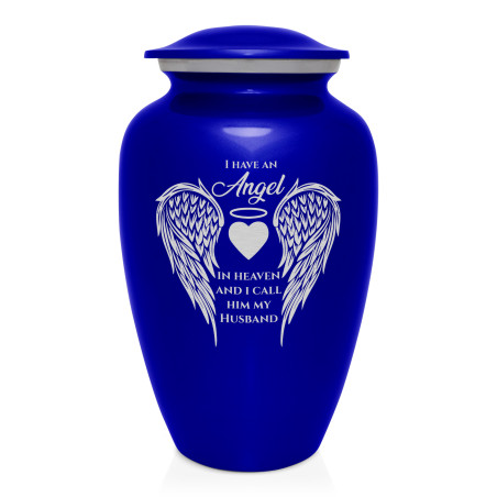 Husband Cremation Urn - Midnight Blue