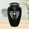 Husband Cremation Urn - Jet Black