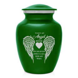 Wife Sharing Urn - Shamrock Green