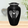 Wife Cremation Urn - Jet Black