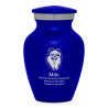 Keepsake Pomeranian Pet Cremation Urn - Midnight Blue
