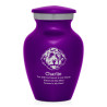 Keepsake Cockapoo Pet Cremation Urn - Purple Luster