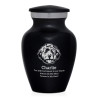 Keepsake Cockapoo Pet Cremation Urn - Jet Black