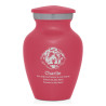 Keepsake Cockapoo Pet Cremation Urn - Rose Pink