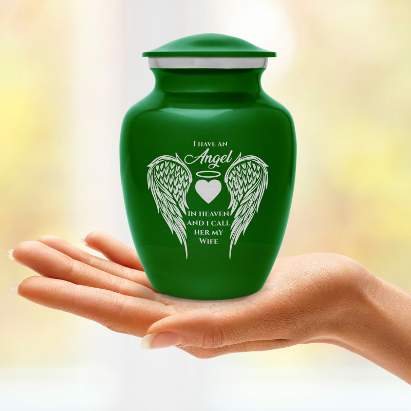 Wife Sharing Urn - Shamrock Green