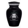 Keepsake Hamster Pet Cremation Urn - Jet Black