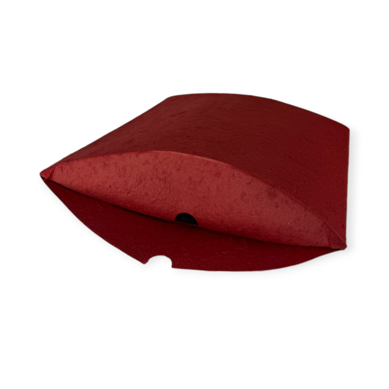 Biodegradable Urn - Crimson Red & Gray