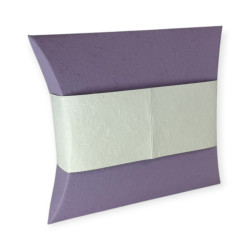Biodegradable Urn - Lavender & White